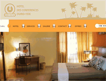 Tablet Screenshot of hoteldesconferences.com